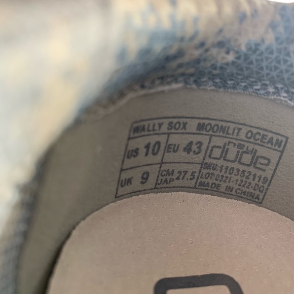 Mens Navy HeyDudes - Picture 4 of 6